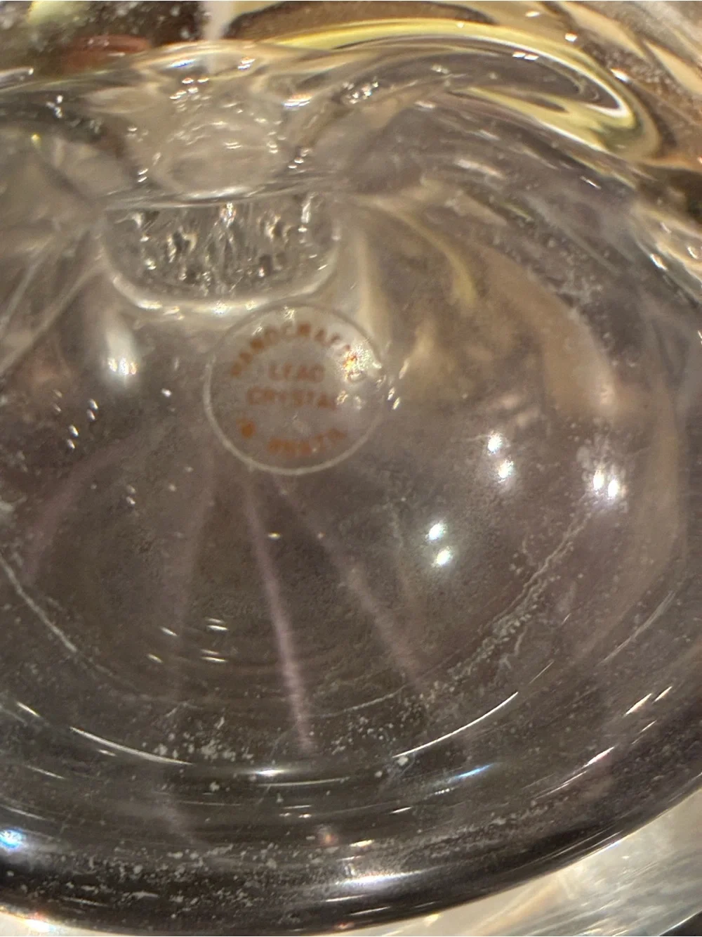 VINTAGE SVEND JENSEN & RYE liquor decanter
